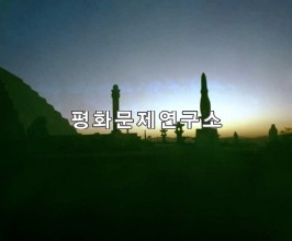 단군릉(국보급 제174호) 저녁 풍경