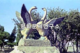 낙랑구역 통일거리공원조각상