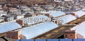 곽산군 태양열채소온실 전경