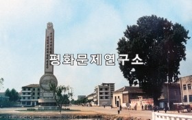 박천군 거리 모습