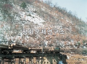 성간군 통나무 운반