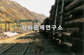 자성군 북부철길통나무수송