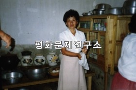 곡산군 민가의 부엌모습