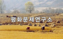 사수리 추수 풍경
