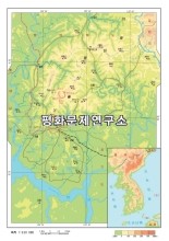 개성시 자연지도